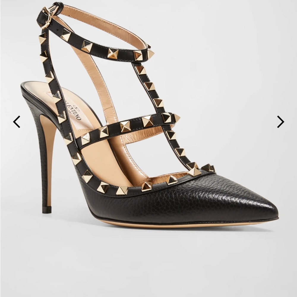 Valentino Black Studded Women's Heels